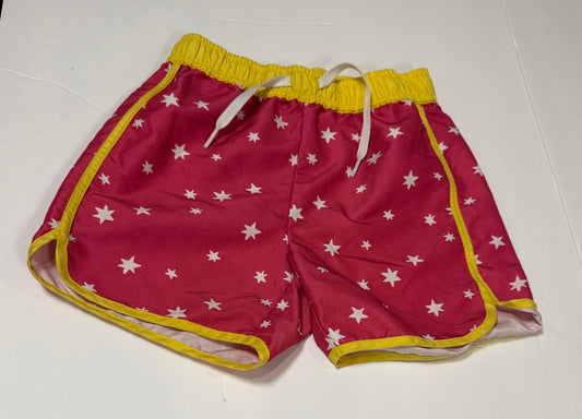 #141 Girls 100 4 Hanna Andersson Pink Star Shorts