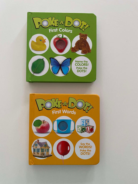 #117, Poke a Dot Book Bundle, VGUC