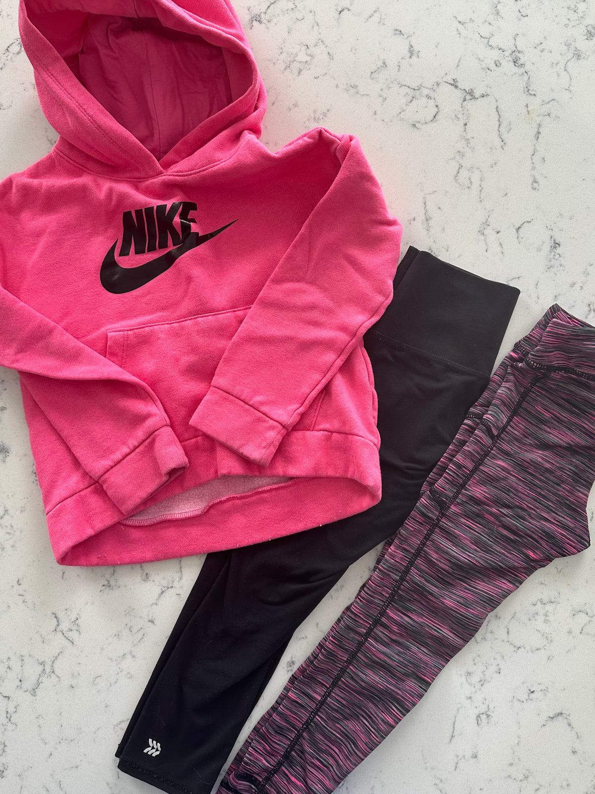 Seller 42, Nike/Athletic Bundle, Pink/Black, Girls 5/6