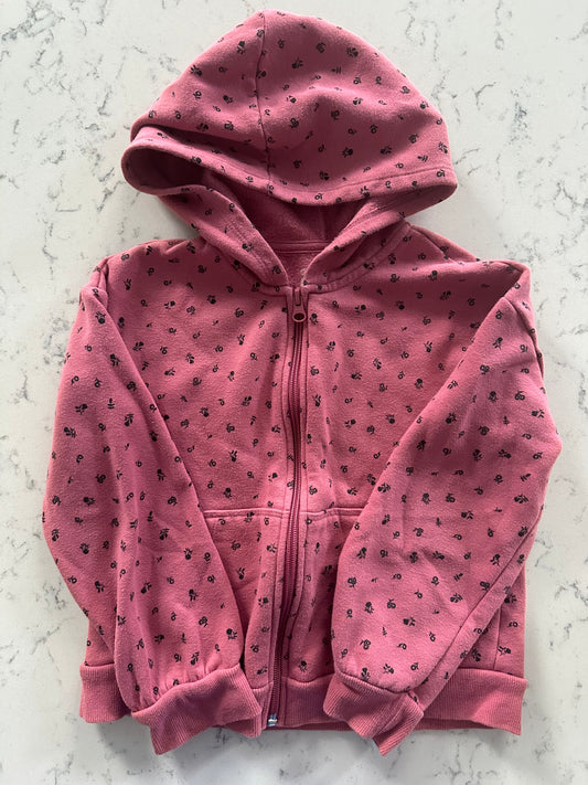 Seller 42, Cat & Jack Zip Hooded Sweatshirt, Pink, Girls 6/7