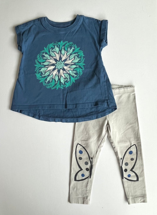 Girls 2T Tea outfit