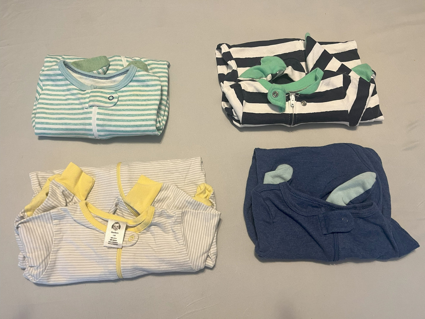 #211 REDUCED 3-6m Sleeper Set of 4