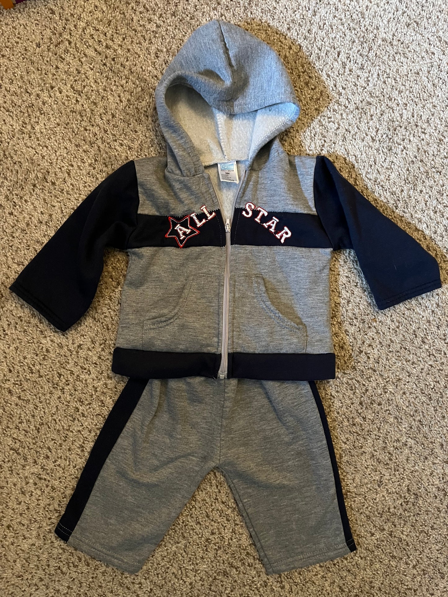 19 - Two Piece Zip Up Track Suit