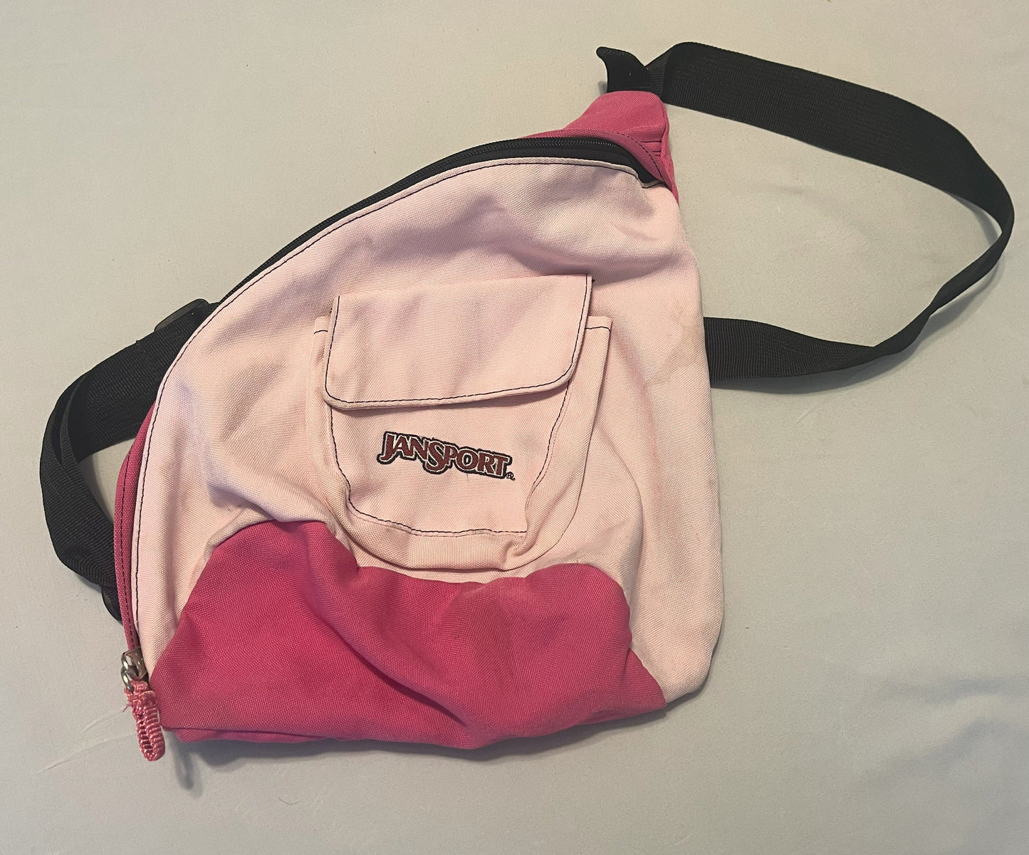 #211 Pink Jansport Crossbody Bag