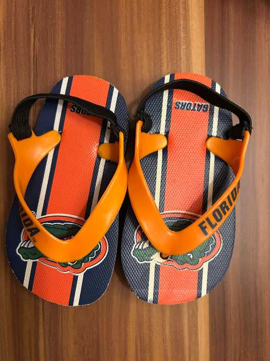 Seller #5 - Florida Gator Flip Flops Size 5