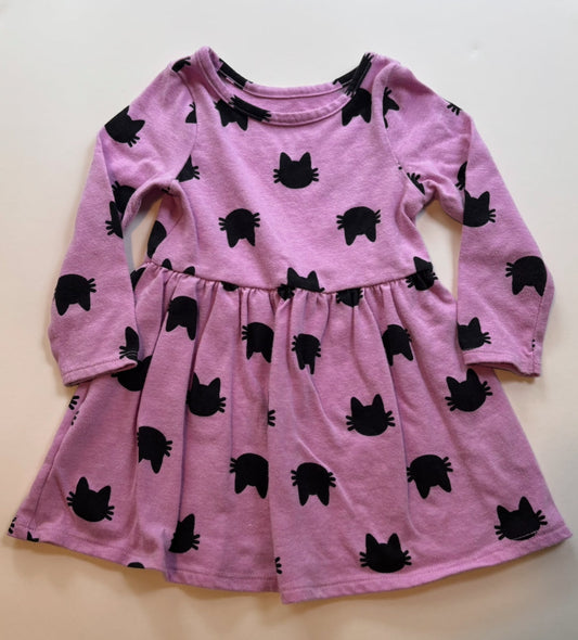 Seller #18 Cat & Jack Purple Cat Dress 18M Reduced