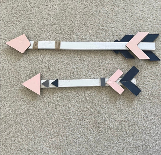 Seller #178 Pink and Blue Arrows