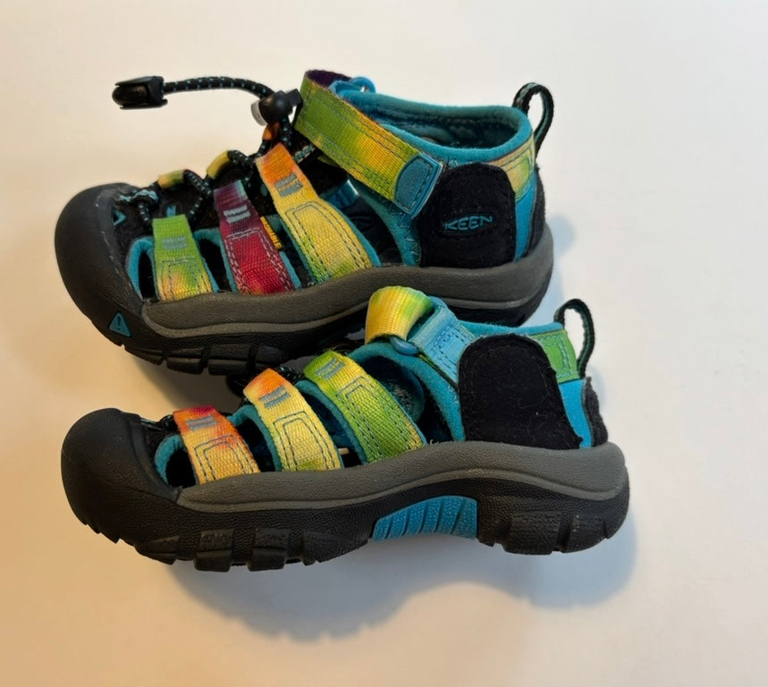 Seller #18 Rainbow Keen Toddler Sandals 7C Reduced