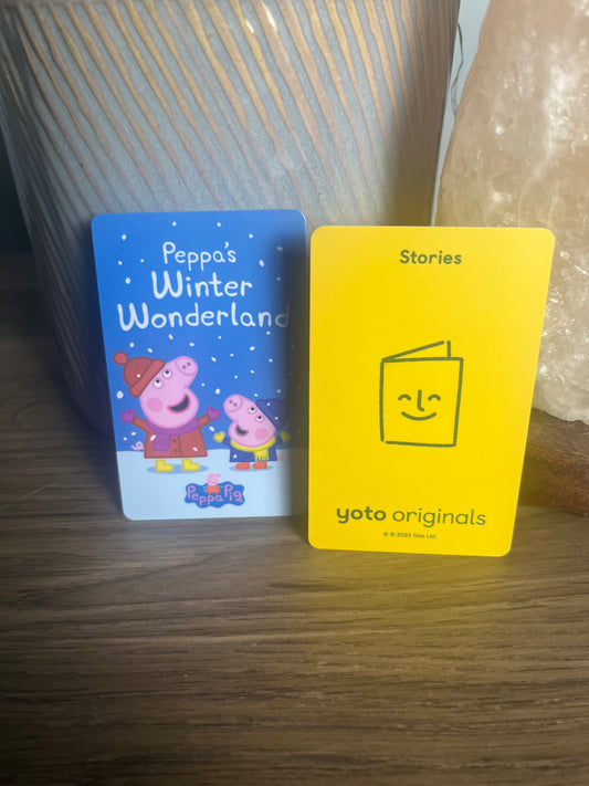 Seller #14 Yoto Peppa’s Winter Wonderland Audio Card EUC