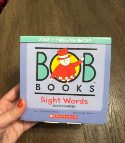 #111 BOB Books Stage 2 kindergarten Sight Words
