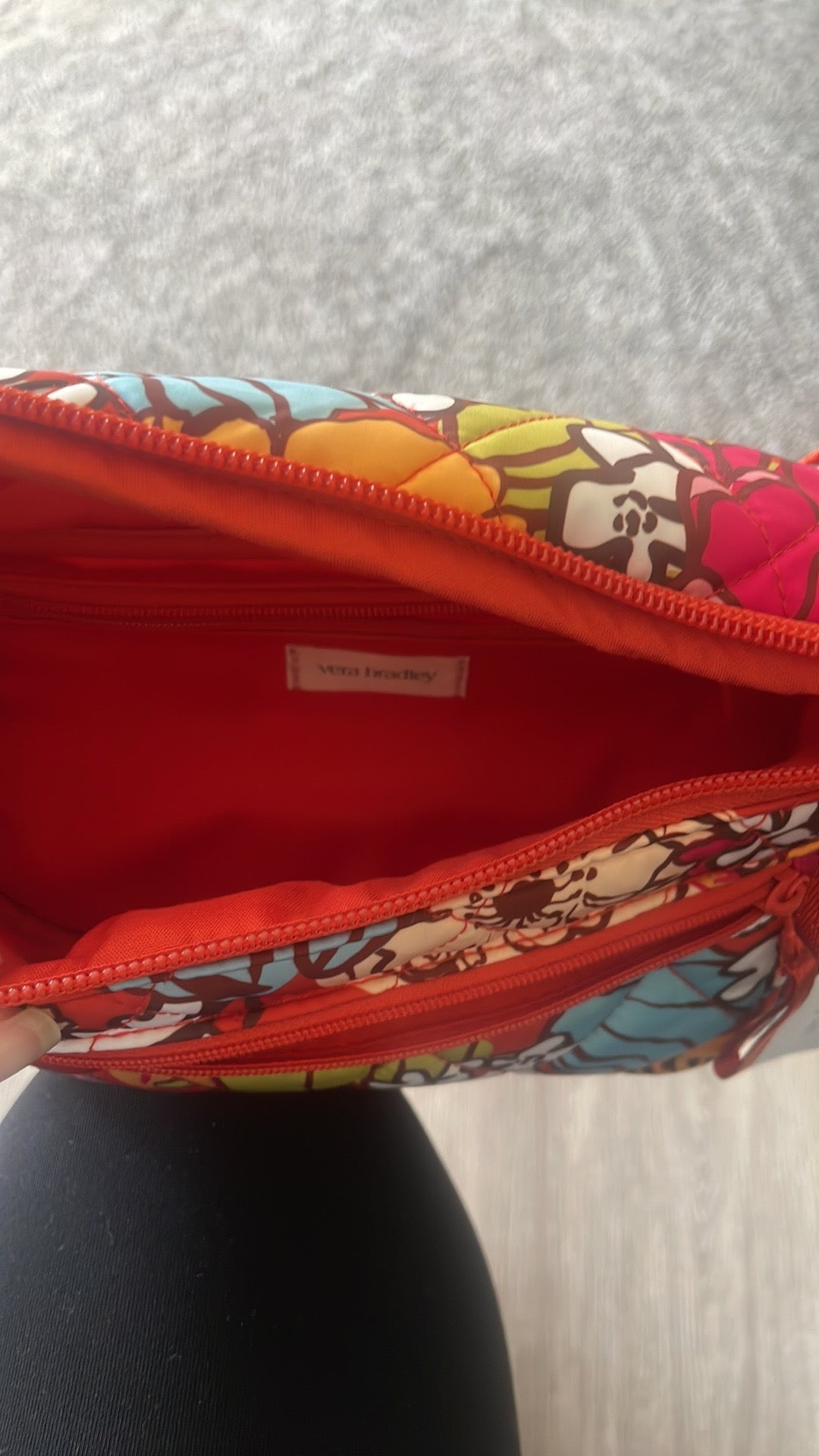 #116 NWT Vera Bradley large Belt bag in Midday Garden Print