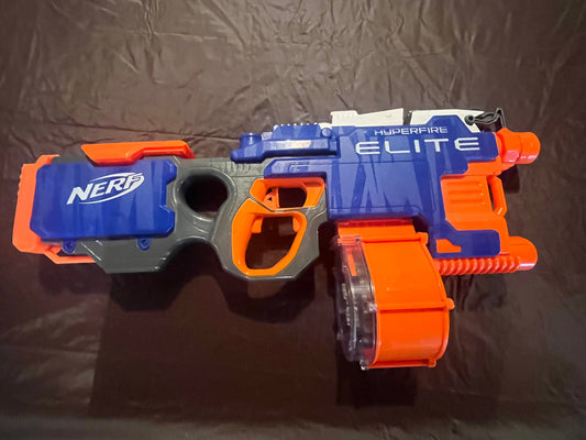 Seller #25. Nerf elite, hyper fire, gun, and additional elite gun