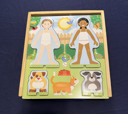 #103 Melissa and Doug Billy Magnetic Dress