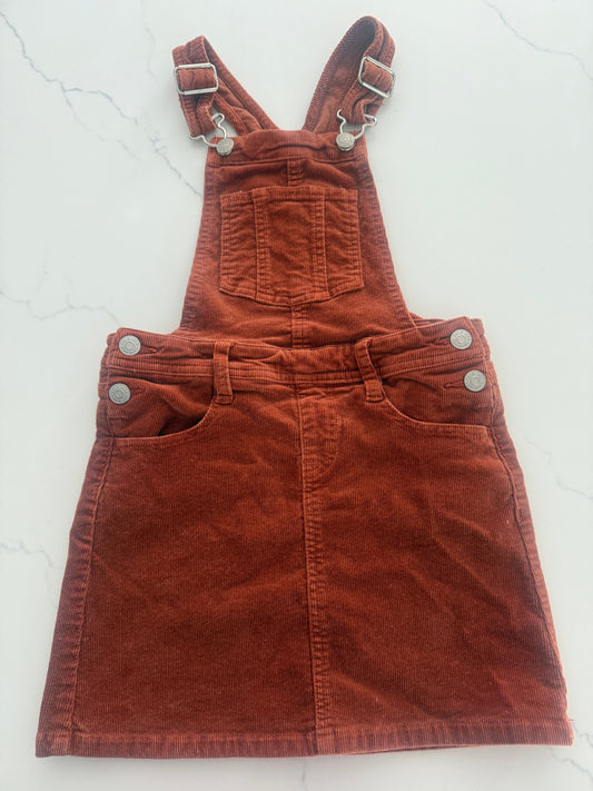 #42 Cat & Jack Orange Skirtall Girls Medium (7/8)