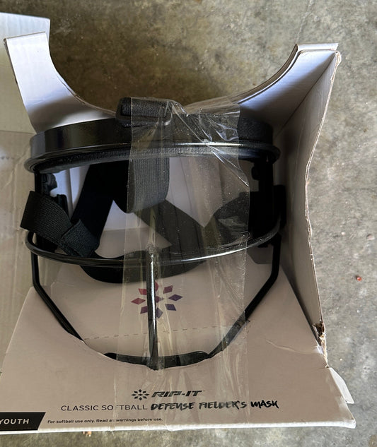 #218 NIB youth softball mask