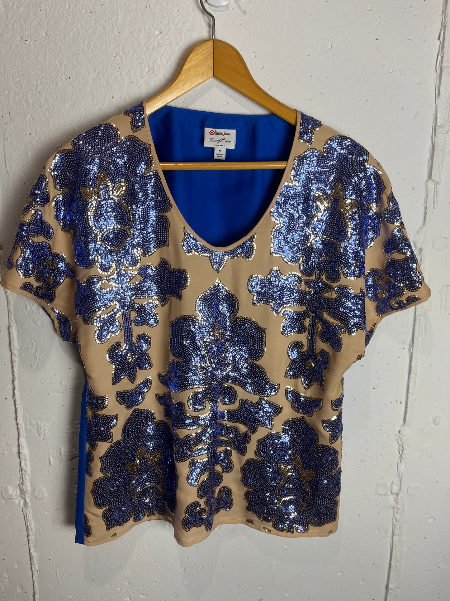 19 - Tracy Reese Sequin Top