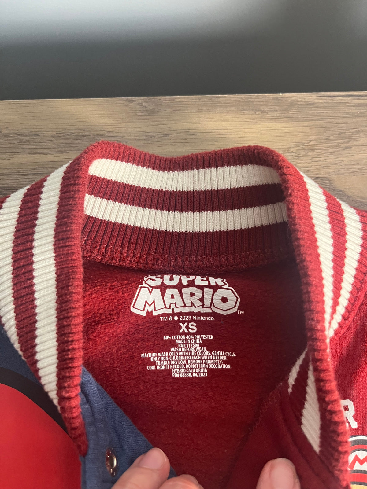 Seller #14 Boys XS Super Mario Brothers Jacket EUC