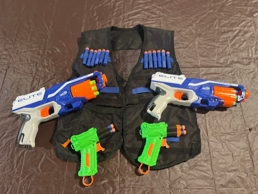 Seller #25. Nerf guns and accessories