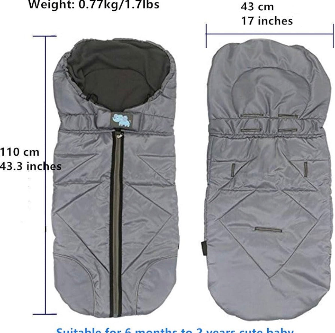 Seller # 14 Stroller Bunting Bag Winter EUC