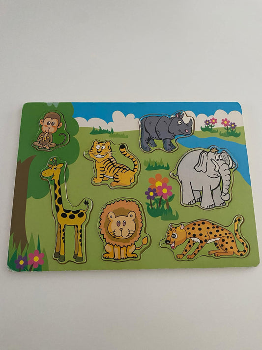 #117, Safari animal puzzle, GUC