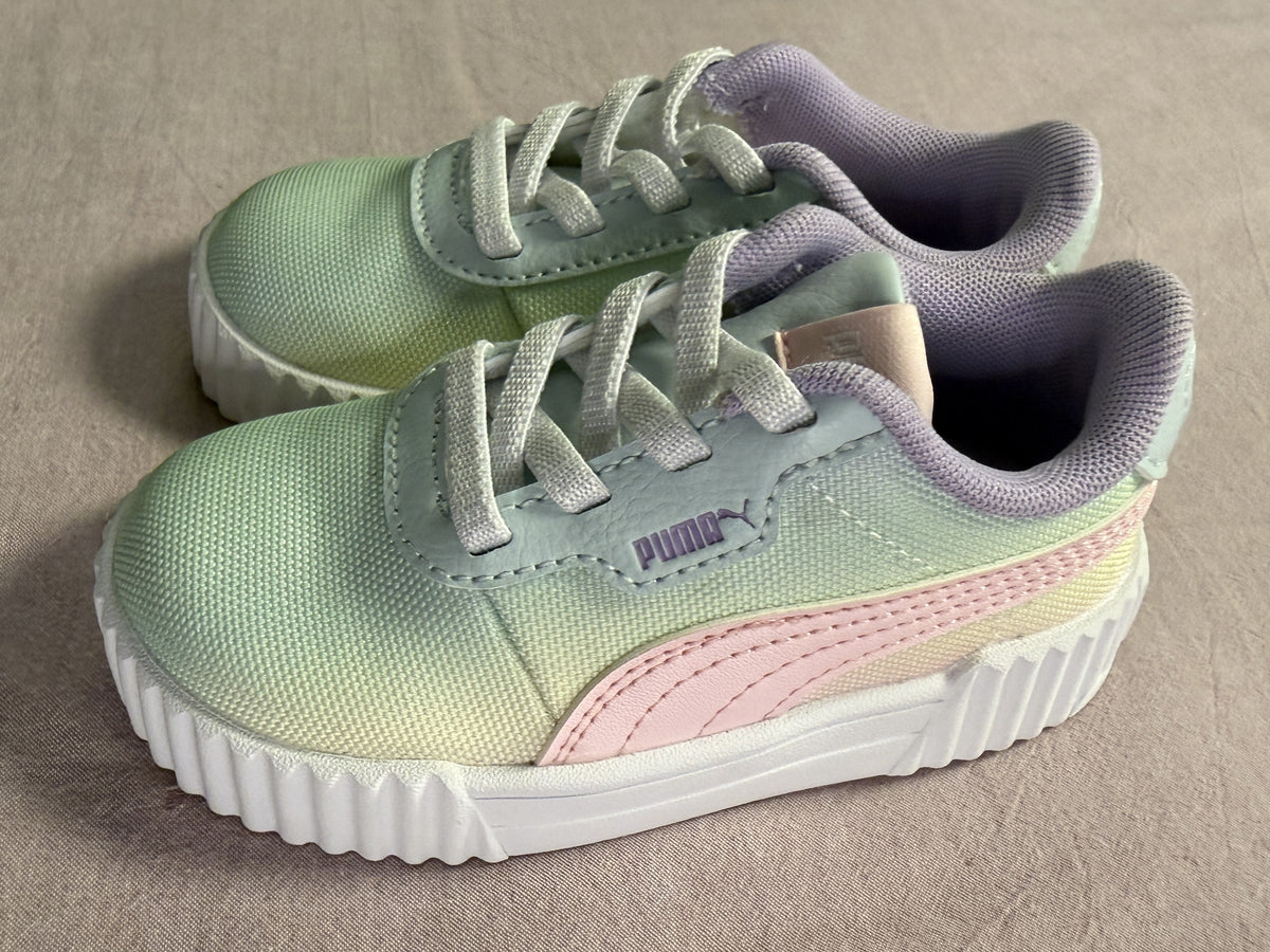#103 Size 5 Rainbow Puma Sneaker