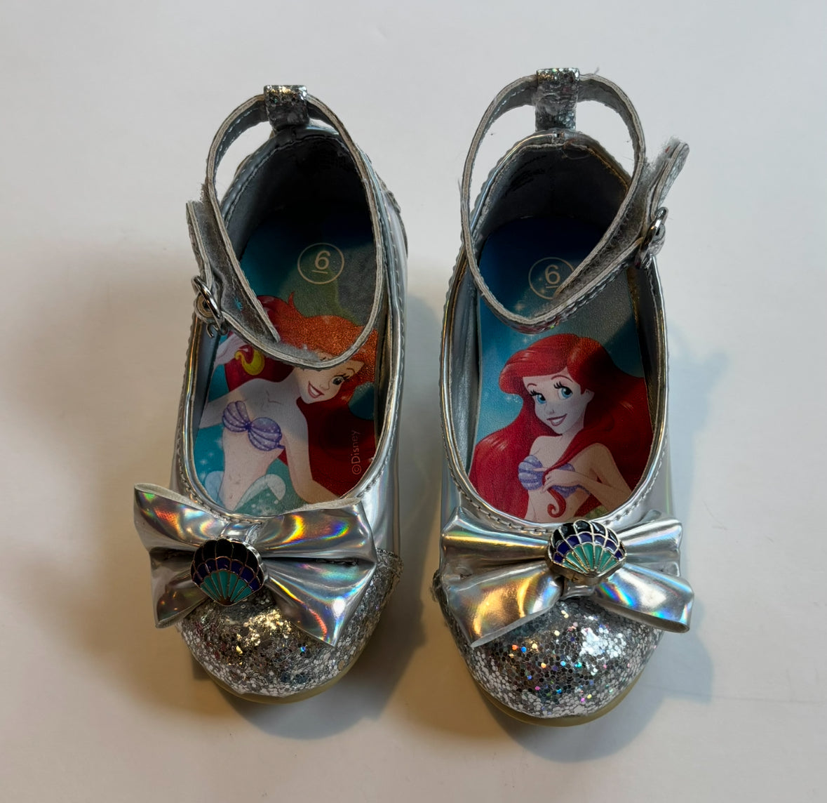 Seller #18 Disney Little Mermaid Heels Toddler 6c Reduced