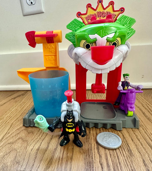 #198- Imaginext DC Super Friends Batman Playset, The Joker Funhouse