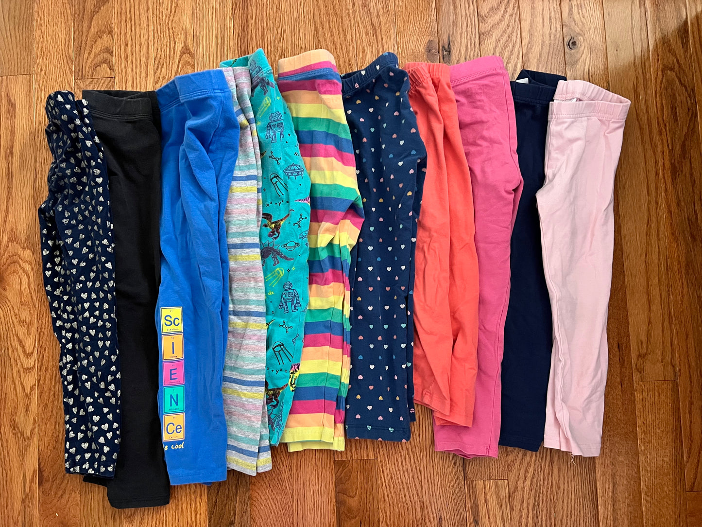 Girls legging bundle- size 2-4t (11 pairs)