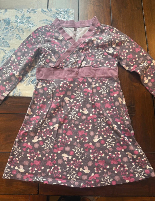 #51 Tea Collection Girls Size 6 Long Sleeved Dress
