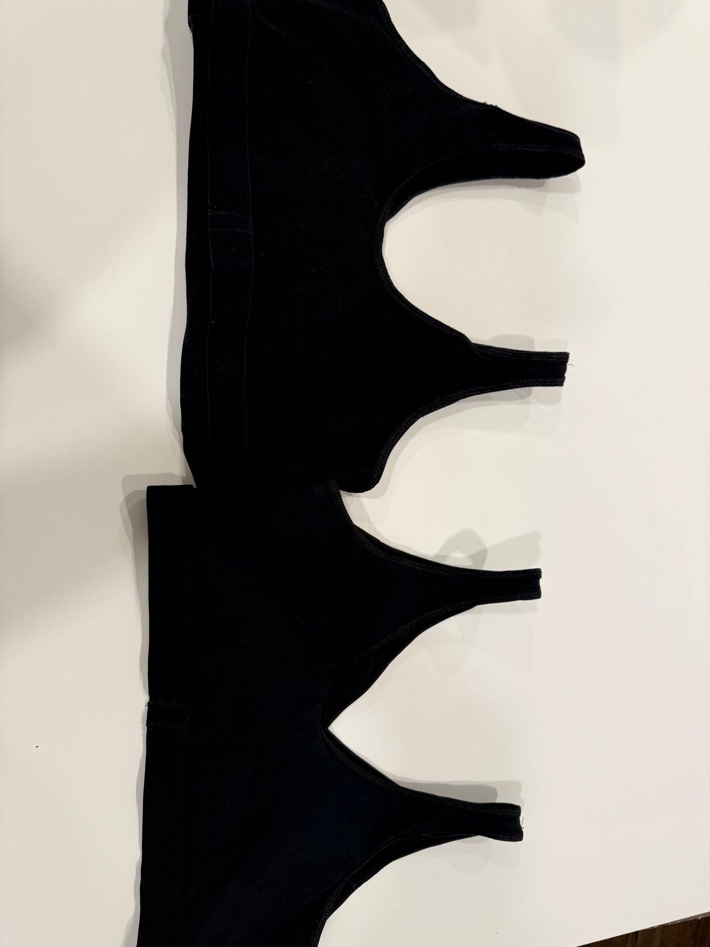 #9 -  Pump N Nurse -  2 Black Nursing & 'pumping Bra  SIZE  XL