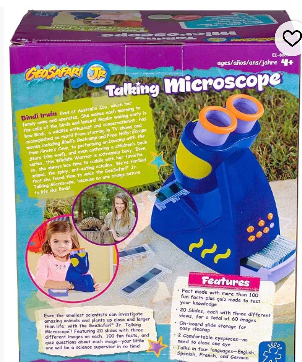 Seller #14 Talking Toy Microscope EUC