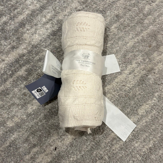 Seller #178 30x40 Cream Baby Blanket