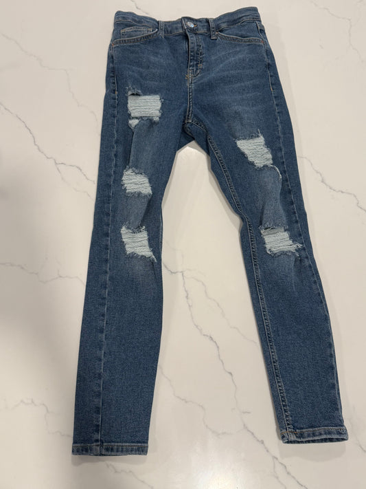 #42 Topshop Moto Jamie Jeans Sz 28