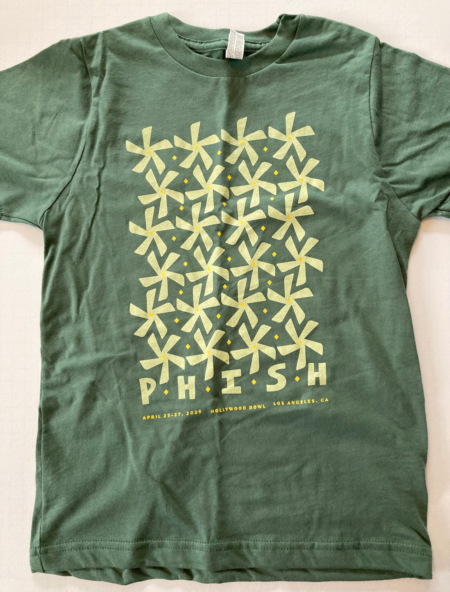 #91 NWOT Phish concert t-shirt Youth size Small