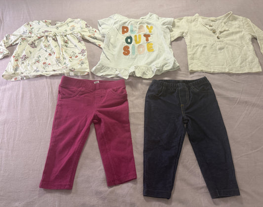 #103 12m Girls Play Outside Bundle