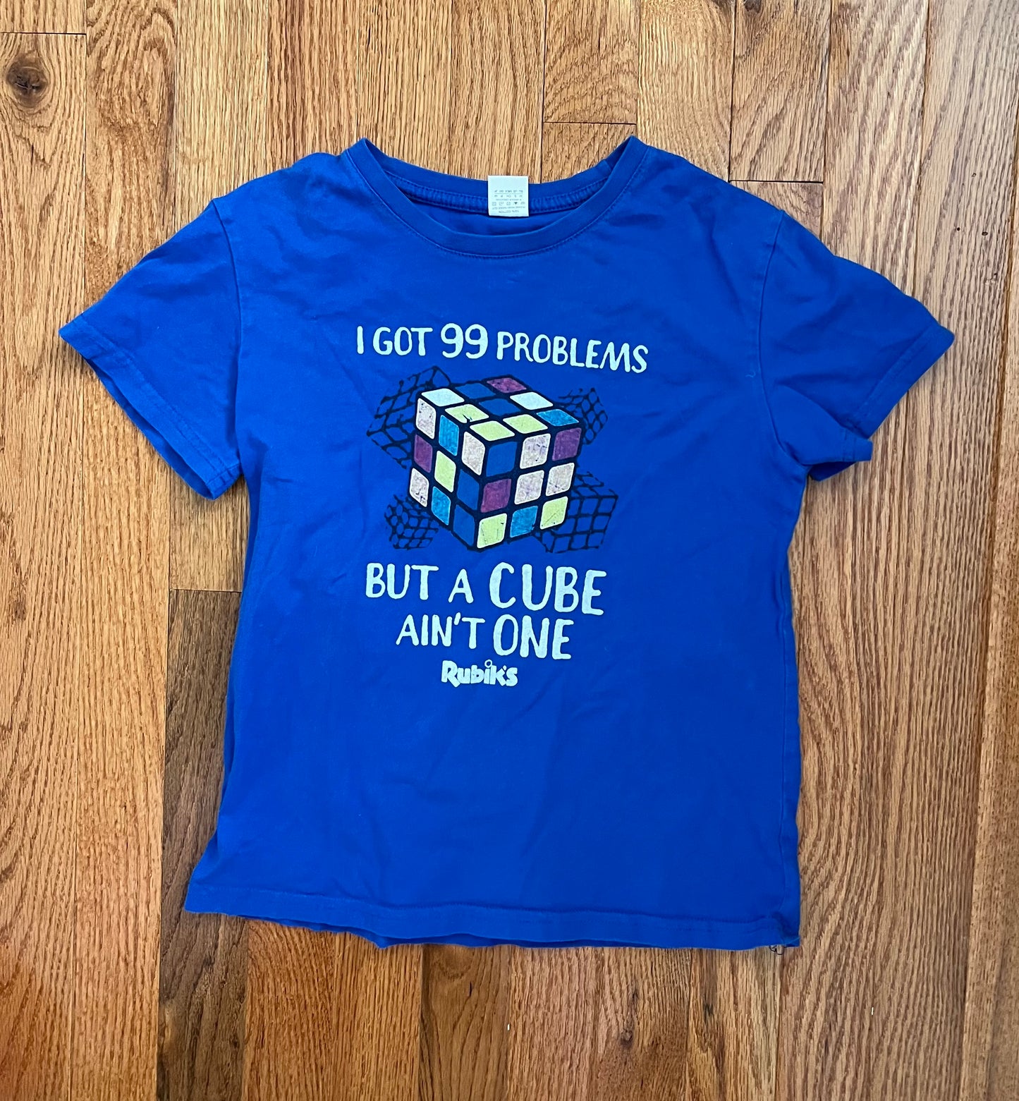 Rubik’s Cube tshirt - size small (boys or girls)