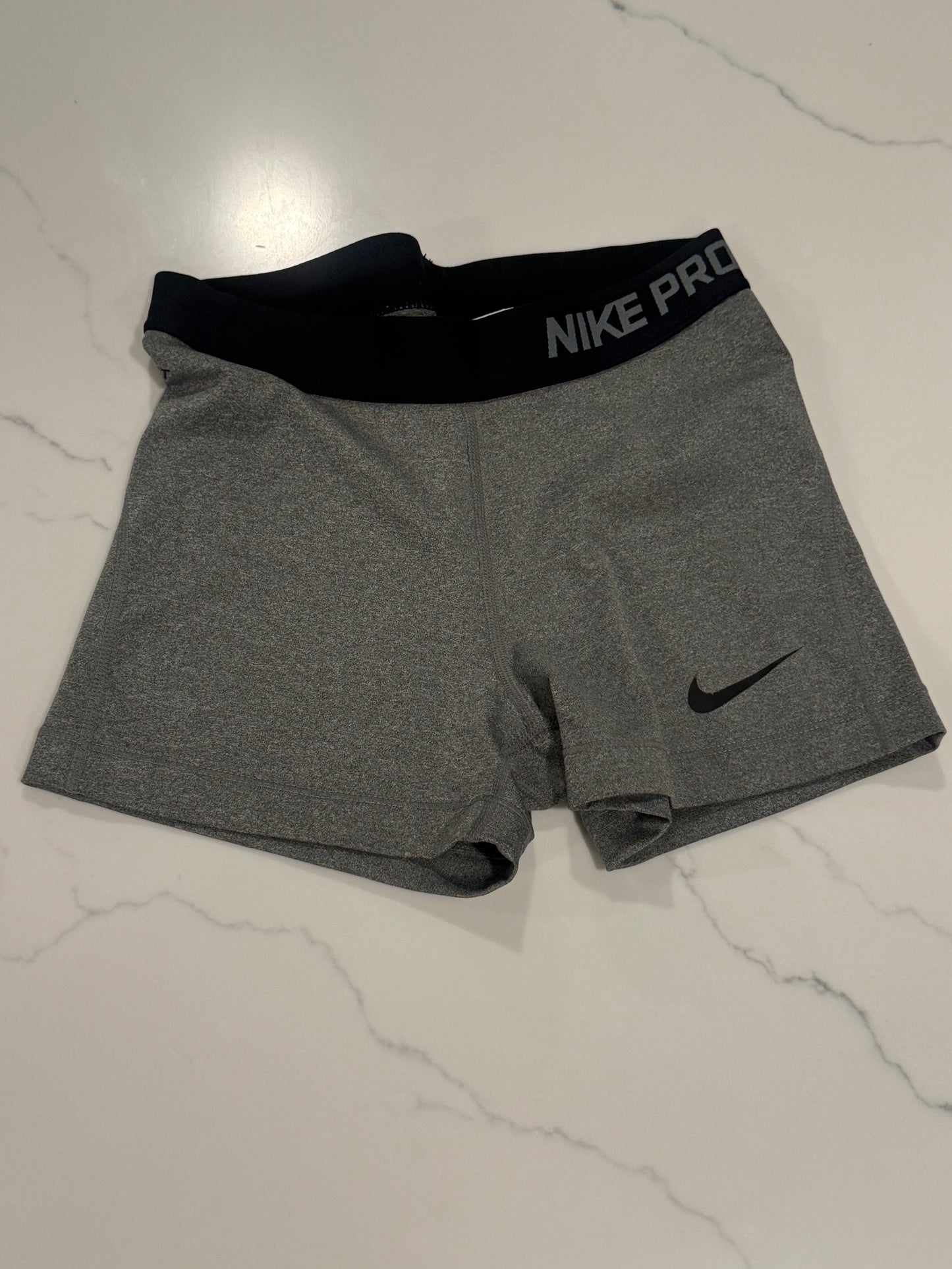 #42 Nike Pro Grey Shorts Women’s Small