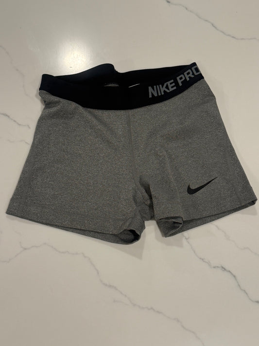 #42 Nike Pro Grey Shorts Women’s Small