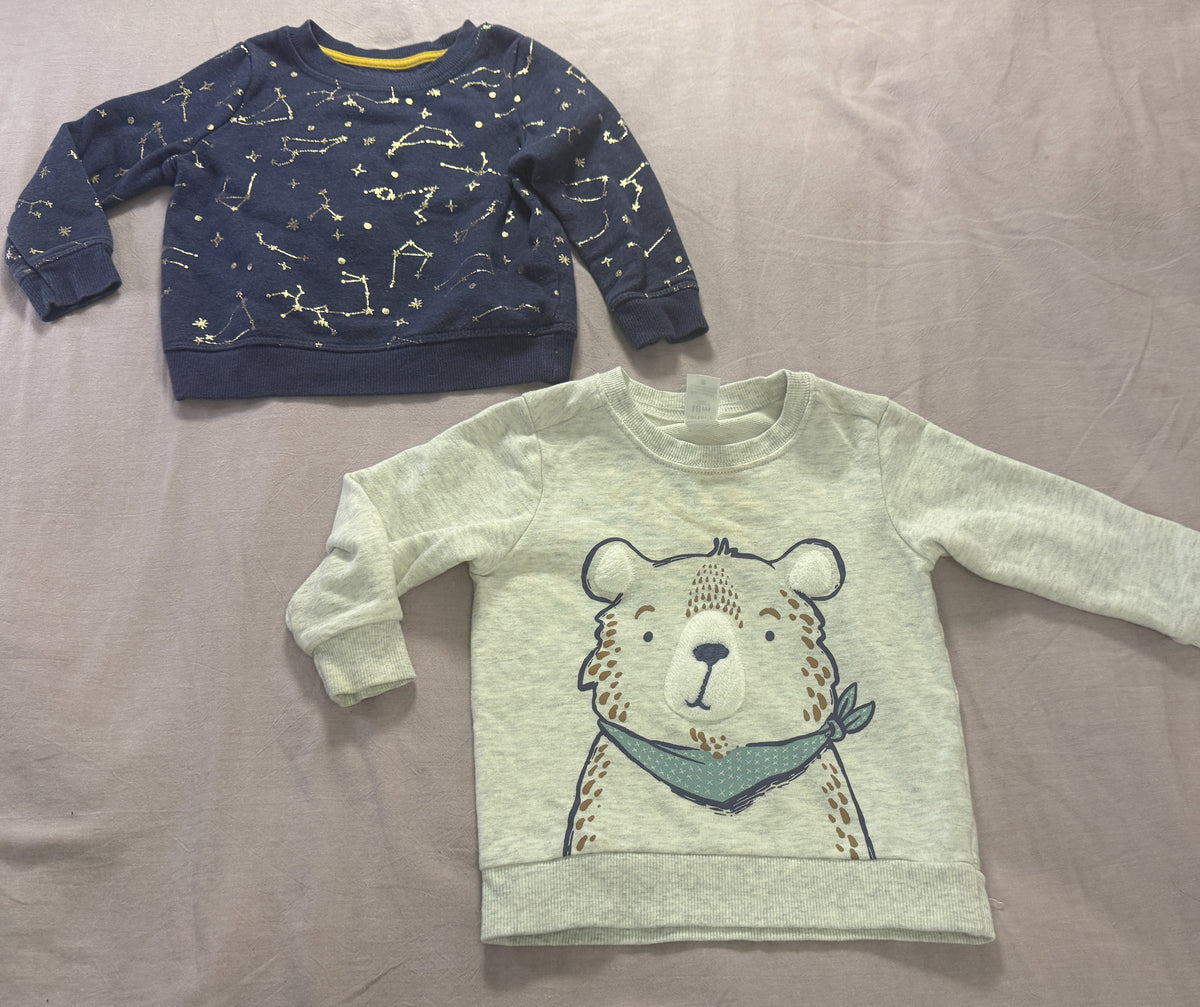 #103 18m Polar Bear Sweatshirt bundle