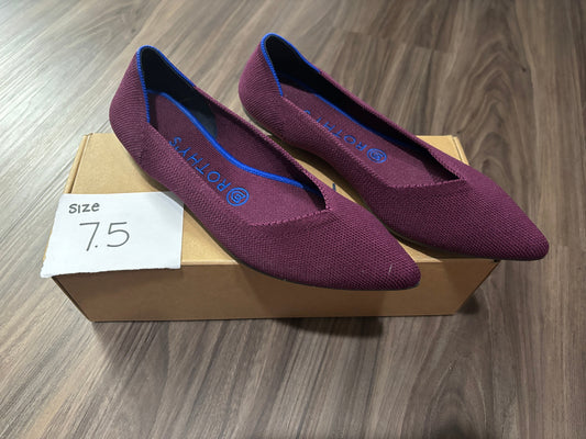 #77 - 7.5 - EUC Rothy's - Womens Purple Points