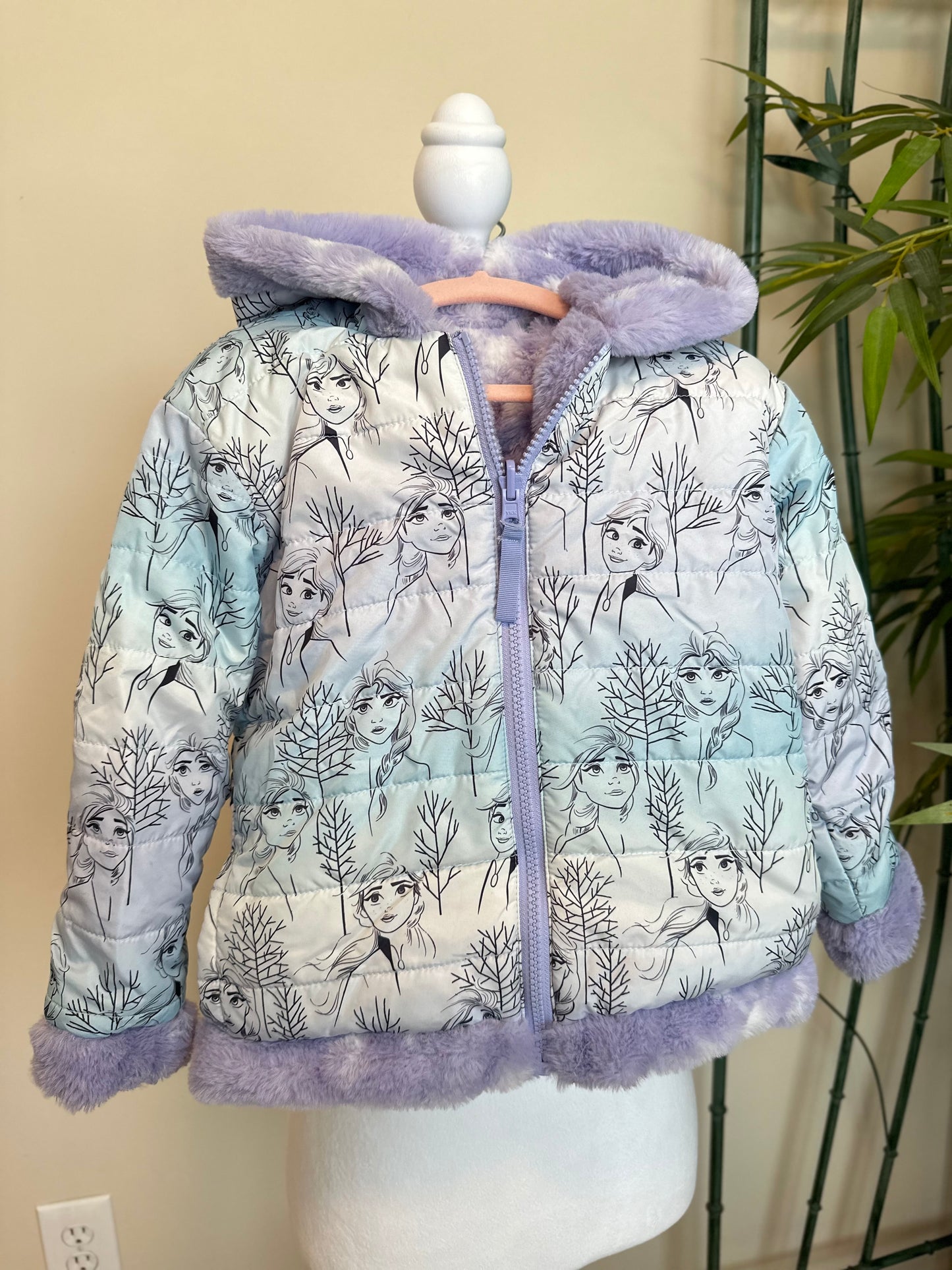 Frozen coat girls size 3T