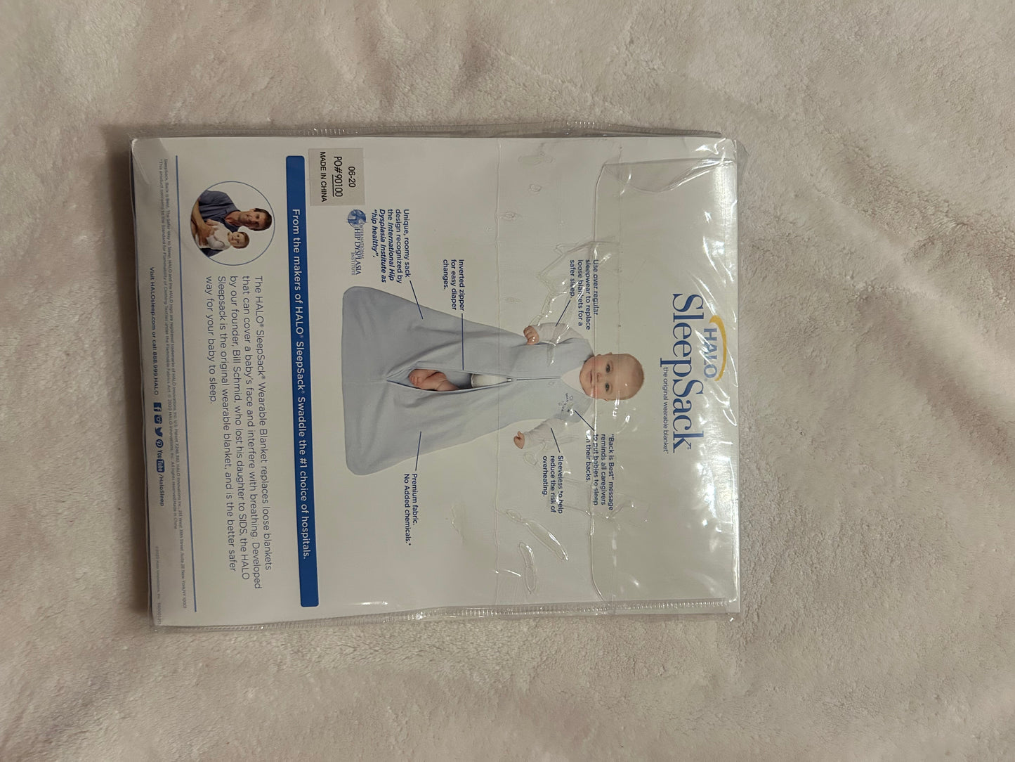 136 Halo Sleep Sack Size M NIB NWT
