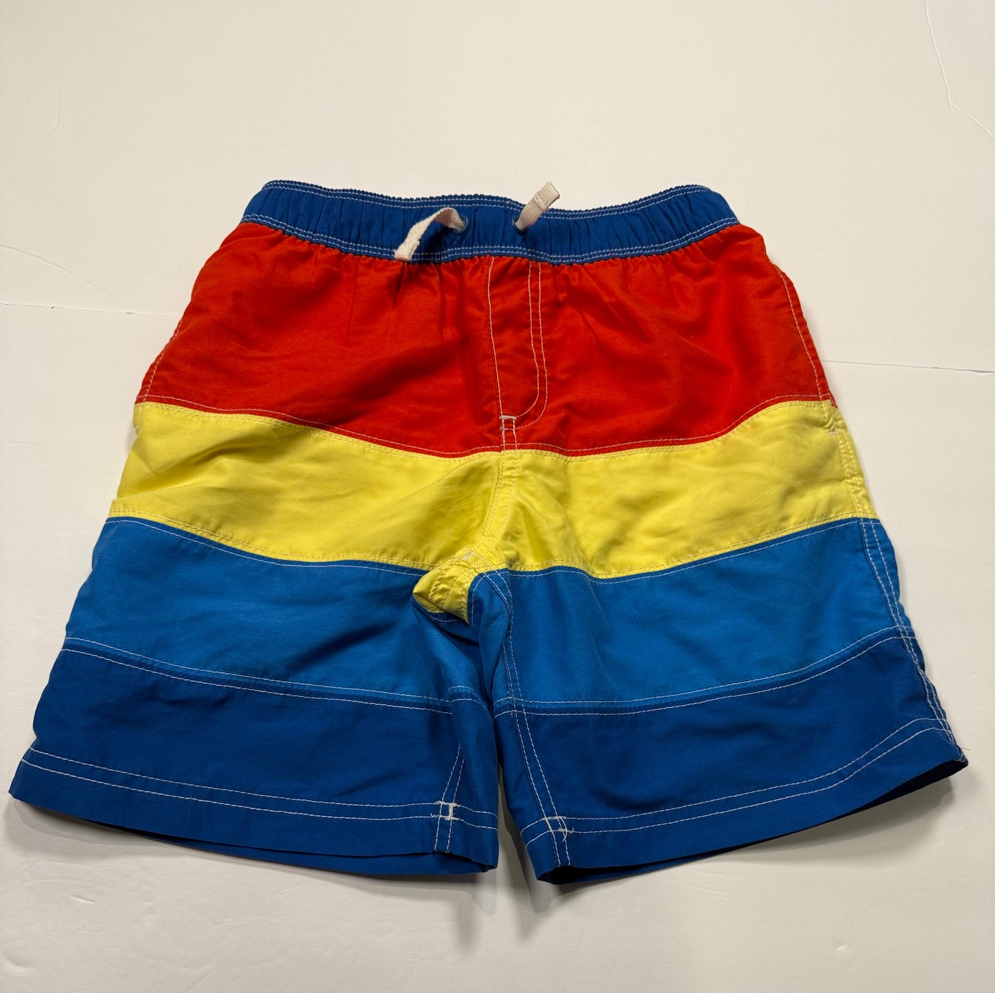 #141 Boys 130 8Y Hanna Andersson Color Block Bathing Suit