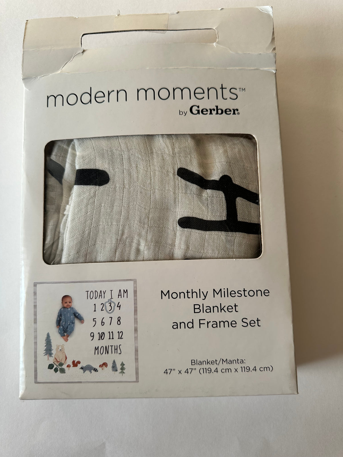 Seller 182. Modern moments. Monthly blanket
