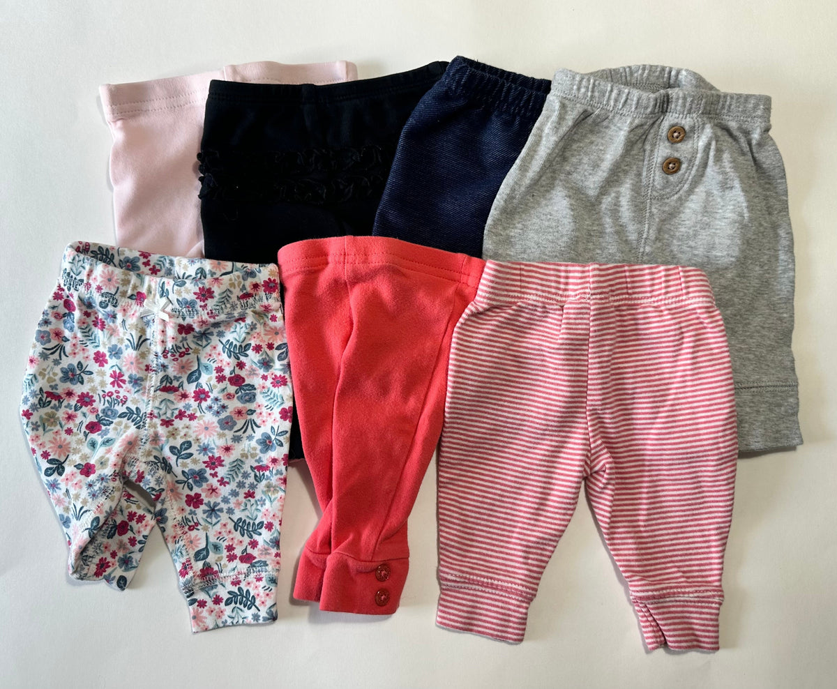 Seller 182. Girls newborn pants. Carters