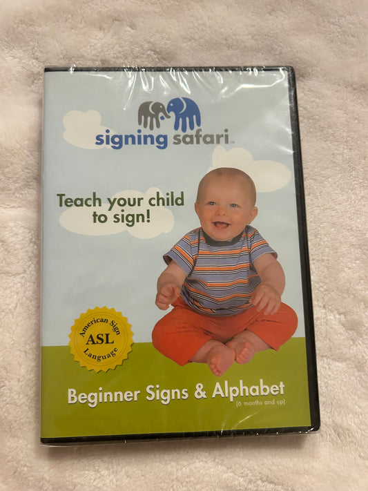 136 NIB NWT Teach Baby to Sign DVD