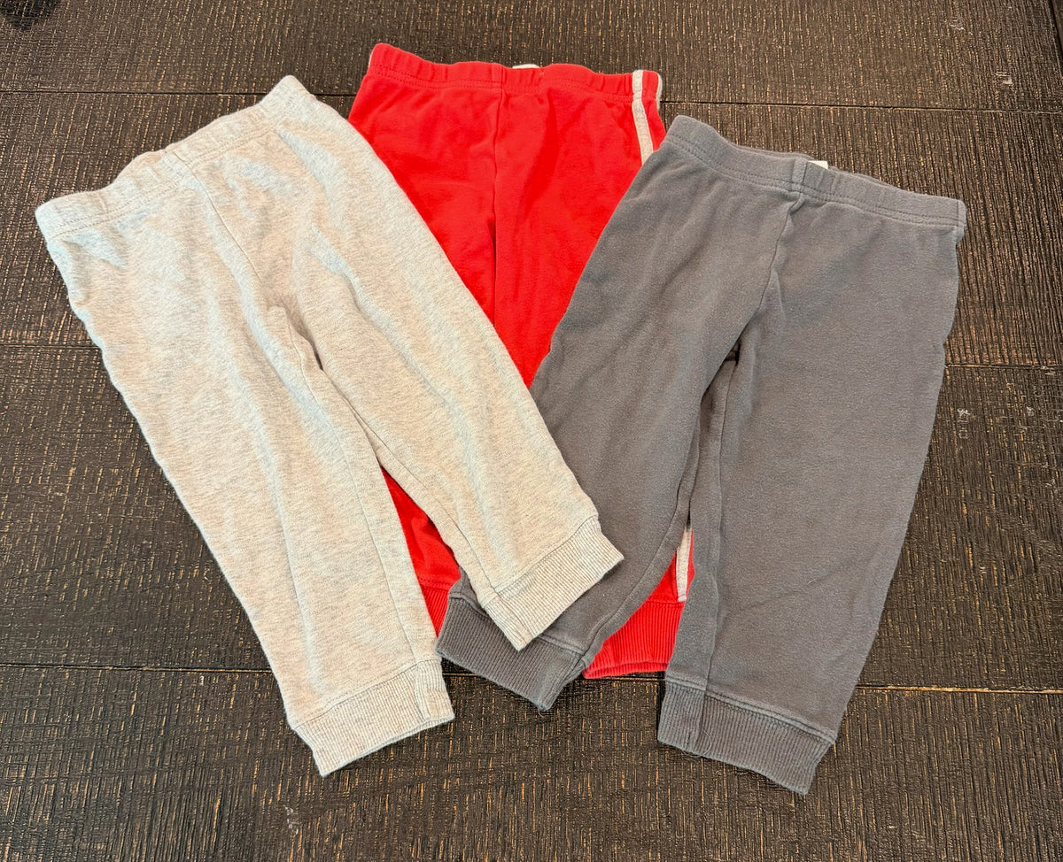 #66 Boys 24M Carters Pant Bundle (Red)