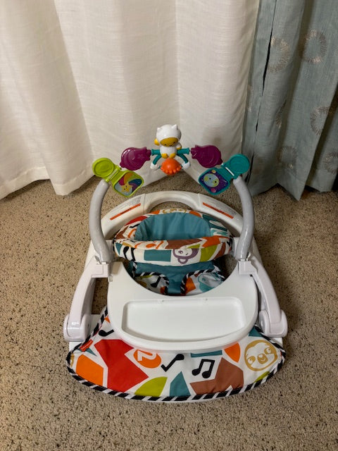 #210 Fisher-Price Portable Baby Chair Sit-Me-Up Floor Seat
