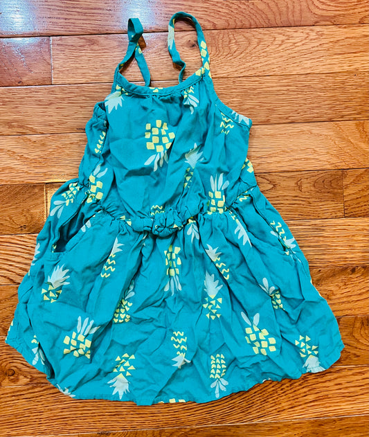 Girls pineapple dress- 2t