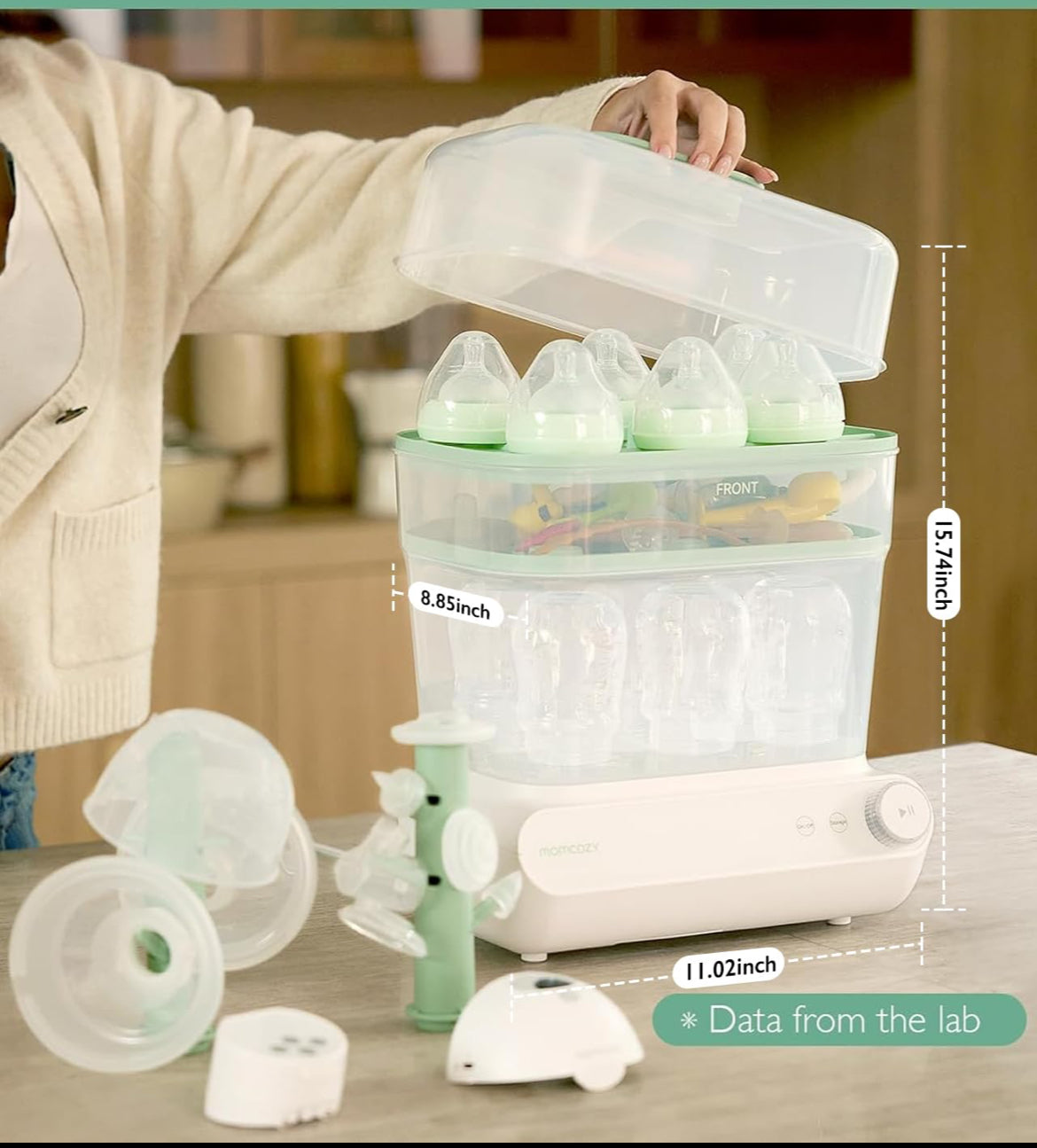 PPU 45241 - Momcozy Bottle Sterilizer and dryer